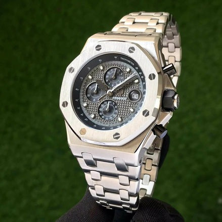 AM Piguet Royal Oak Offshore Stainless Steel Mens Watch