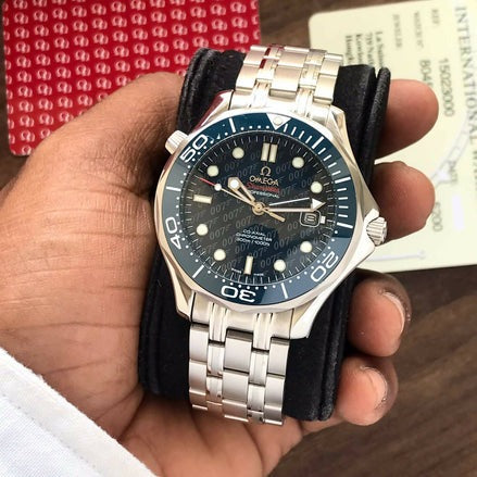 OM Seamaster 007 Jeams Bond Automatic Stainless Steel Mens Watch