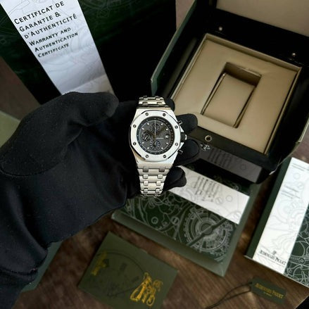 AM Piguet Royal Oak Offshore Stainless Steel Mens Watch