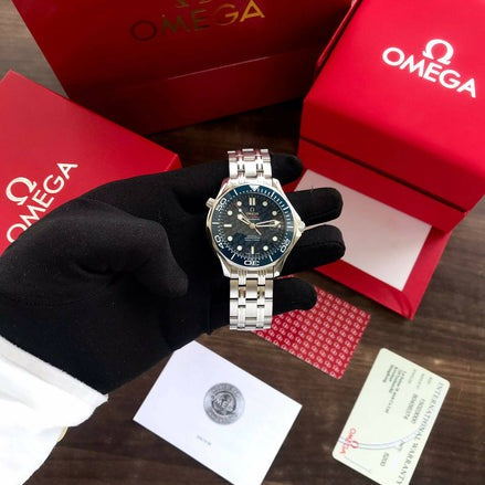 OM Seamaster 007 Jeams Bond Automatic Stainless Steel Mens Watch