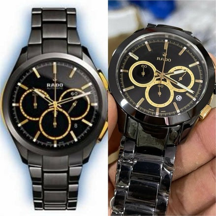 RD hyperchrome mens Watch full black ceramic