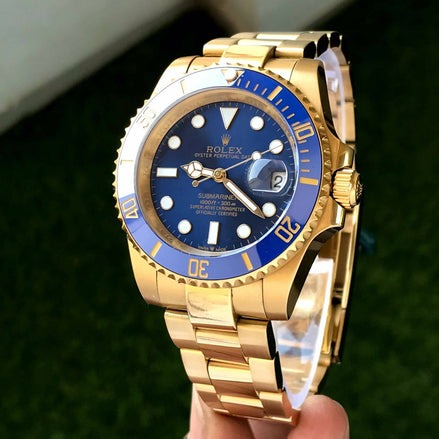 RX Submariner Gold Date Oyster 41mm Automatic Men’s Watch